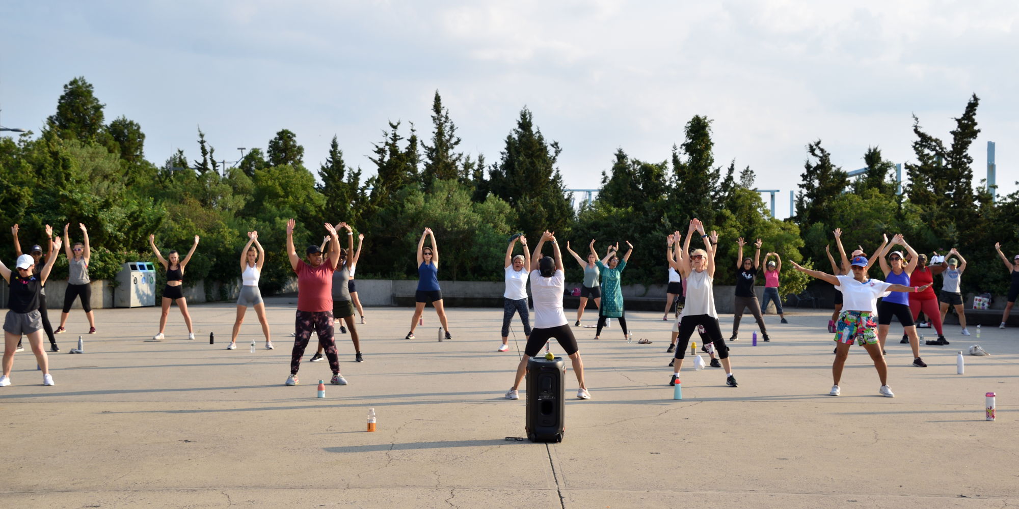 Waterfront Workouts: Zumba promotional image