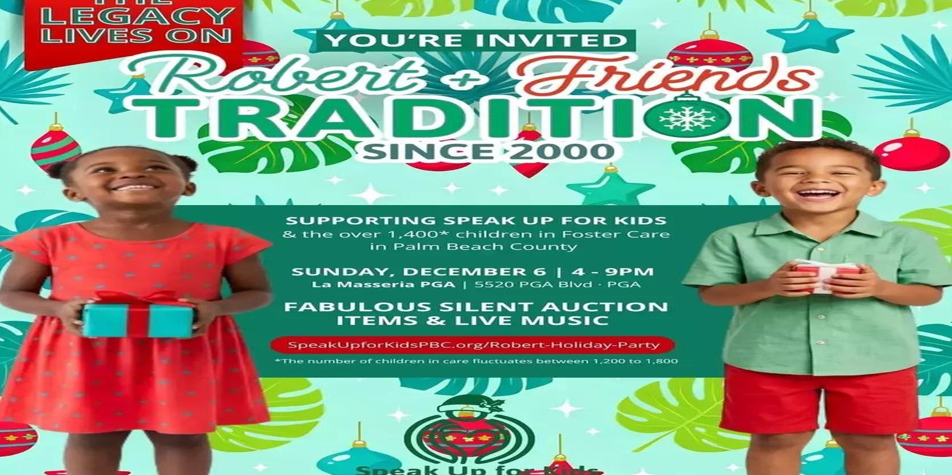 Robert and Friends Holiday Party promotional image