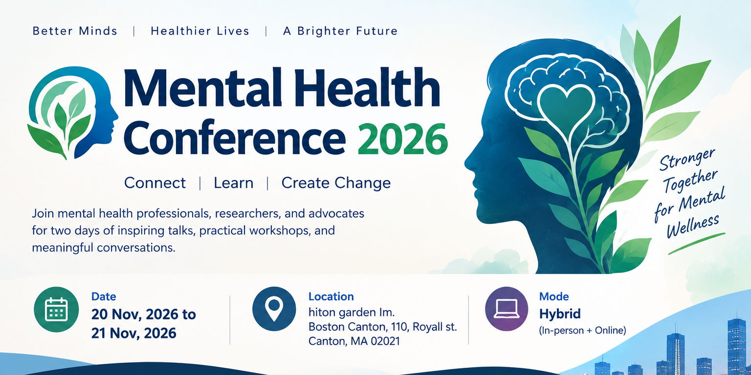 Mental Health Conference 2026 – Global Innovations in Mental Healthcare promotional image