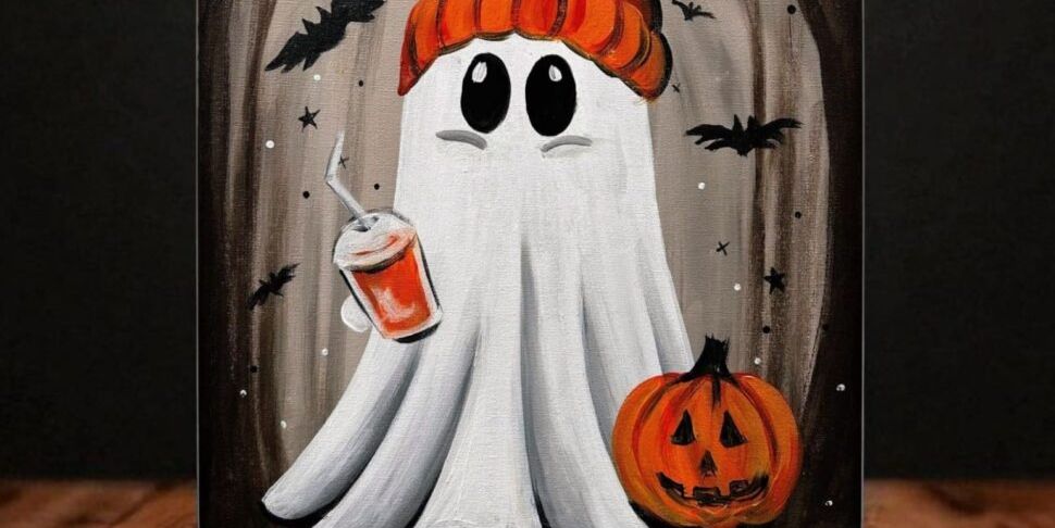Pumpkin Latte  - Painting Class promotional image