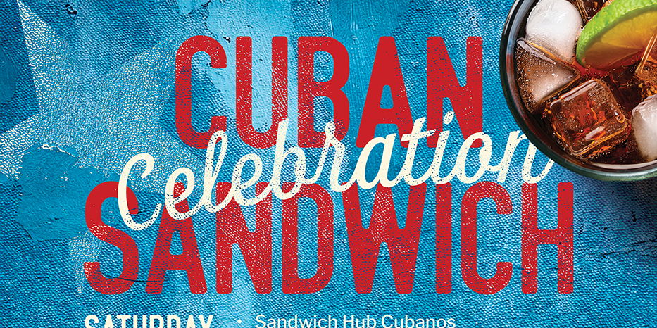Cuban Sandwich Celebration at Working Draft Beer Co promotional image