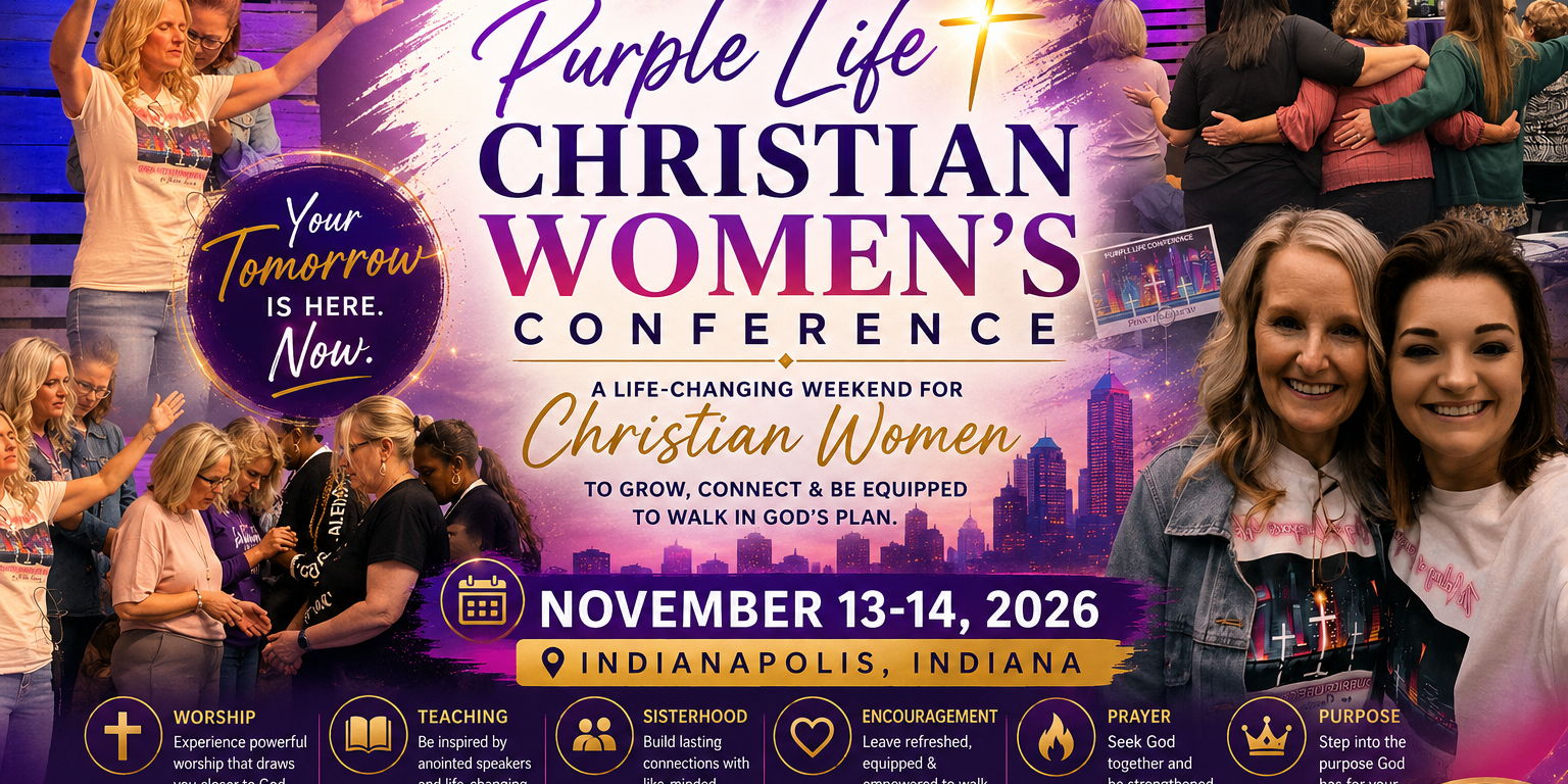 2026 Purple Life Conference for Christian Women promotional image