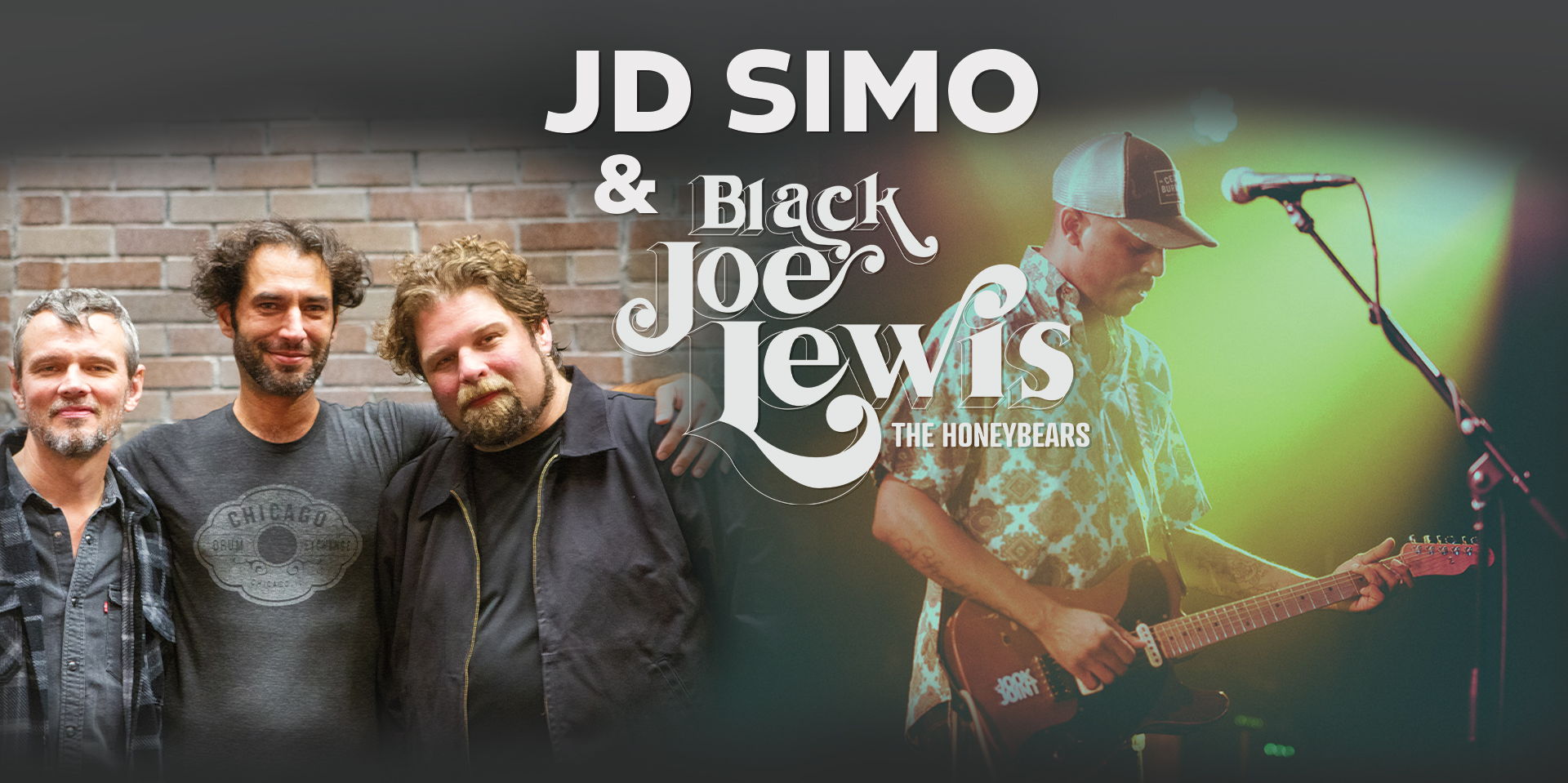 JD Simo with Black Joe Lewis promotional image