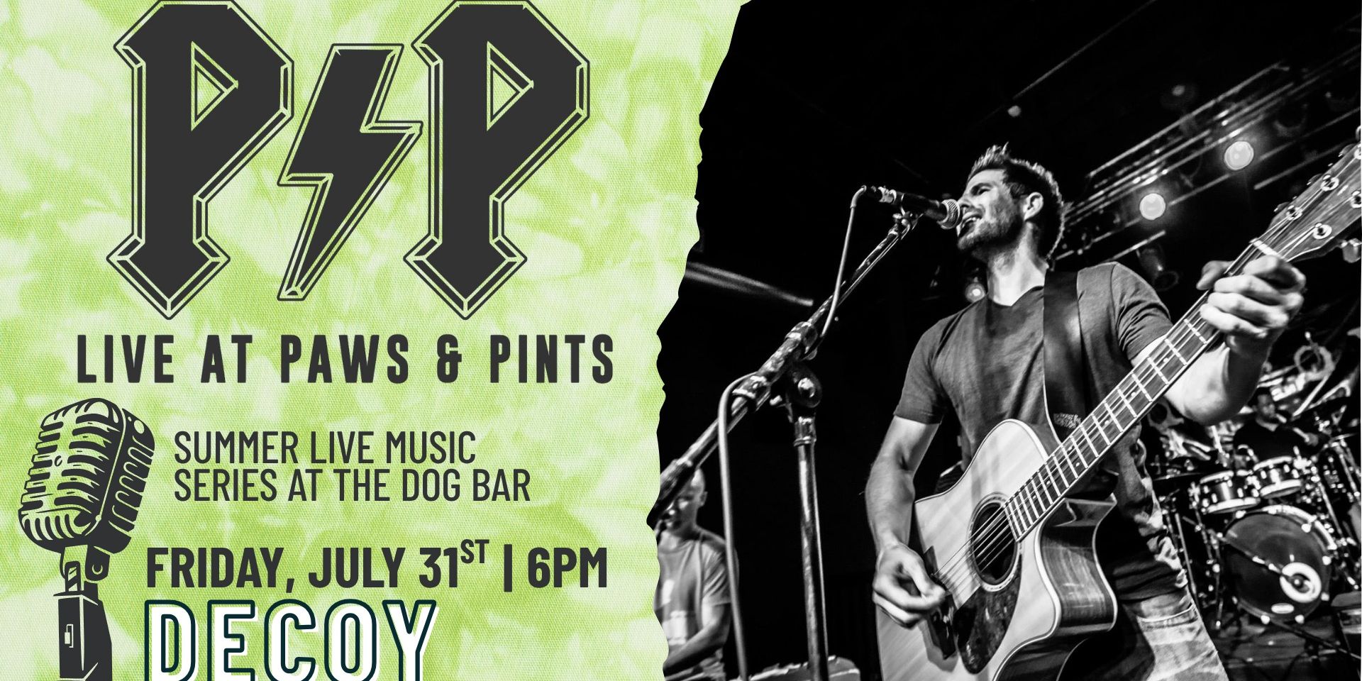Decoy Live at P&P promotional image