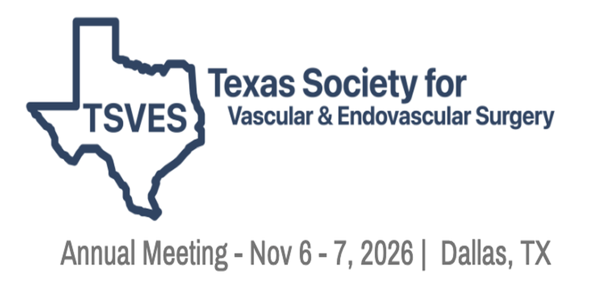 (TSVES) Texas Society for Vascular and Endovascular Surgery Meeting Nov 6-7, 2026 | Dallas, TX promotional image