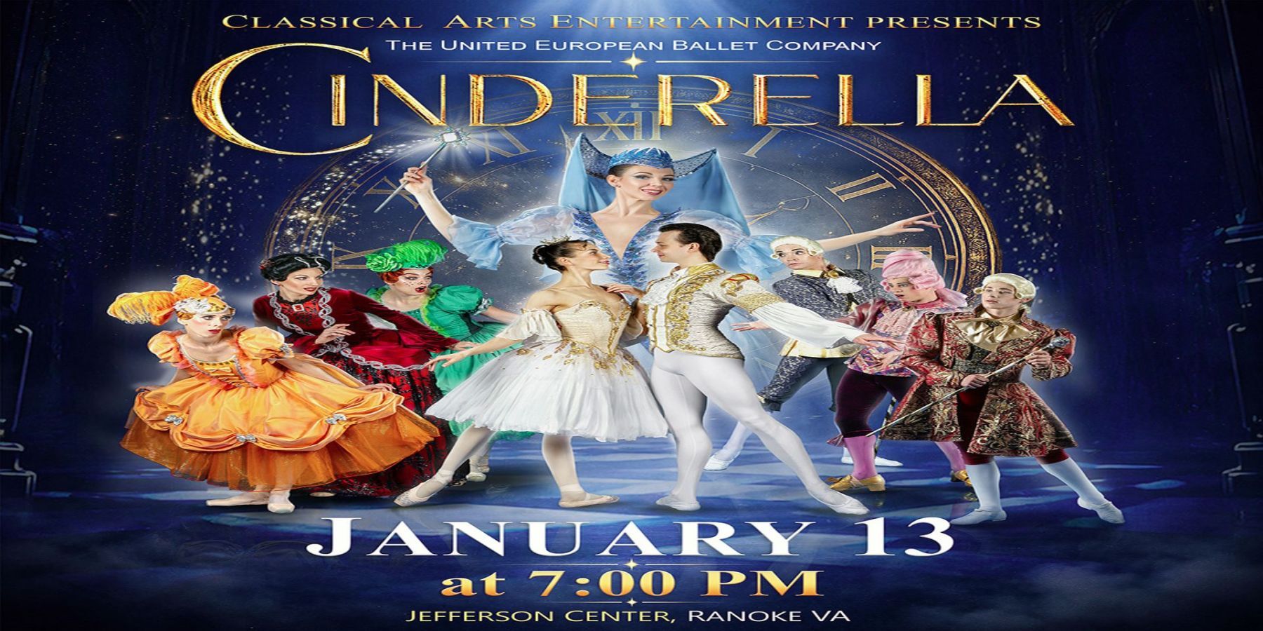 CINDERELLA by The United European Ballet Company - Roanoke promotional image